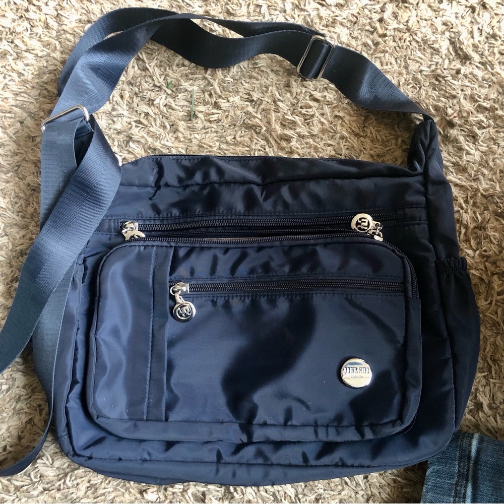 JIEL SHI purse Navy Blue